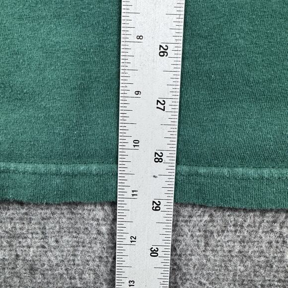 Vintage Get Up To Speed T-Shirt Mens Medium Green DSL Tech Internet Promo - Picture 7 of 7